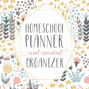 Mega Homeschool Planner and Organizer Soft Flora: Fully Customizable Planner, Organizer, and Record Keeper for Homeschool Families big or Small - ... and journal your best memories for the year.