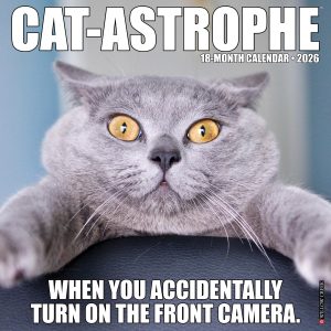 Cat-Astrophe 2026 Wall Calendar