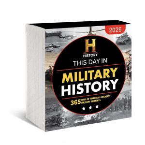 2026 History Channel This Day in Military History Boxed Calendar: 365 Days of America's Greatest Military Moments (Moments in HISTORY™ Calendars)