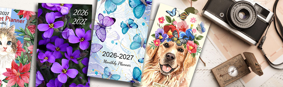 2026 2027 small pocket planner calendar