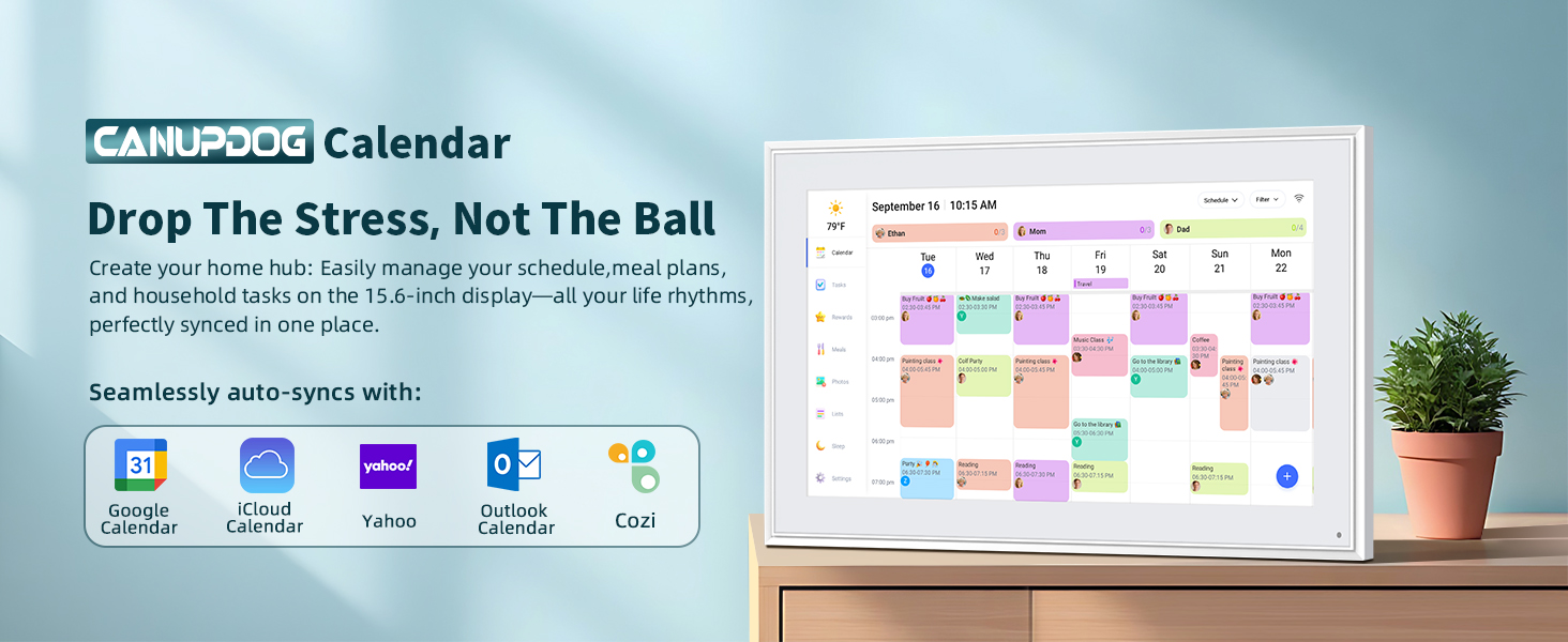 digital wall planner