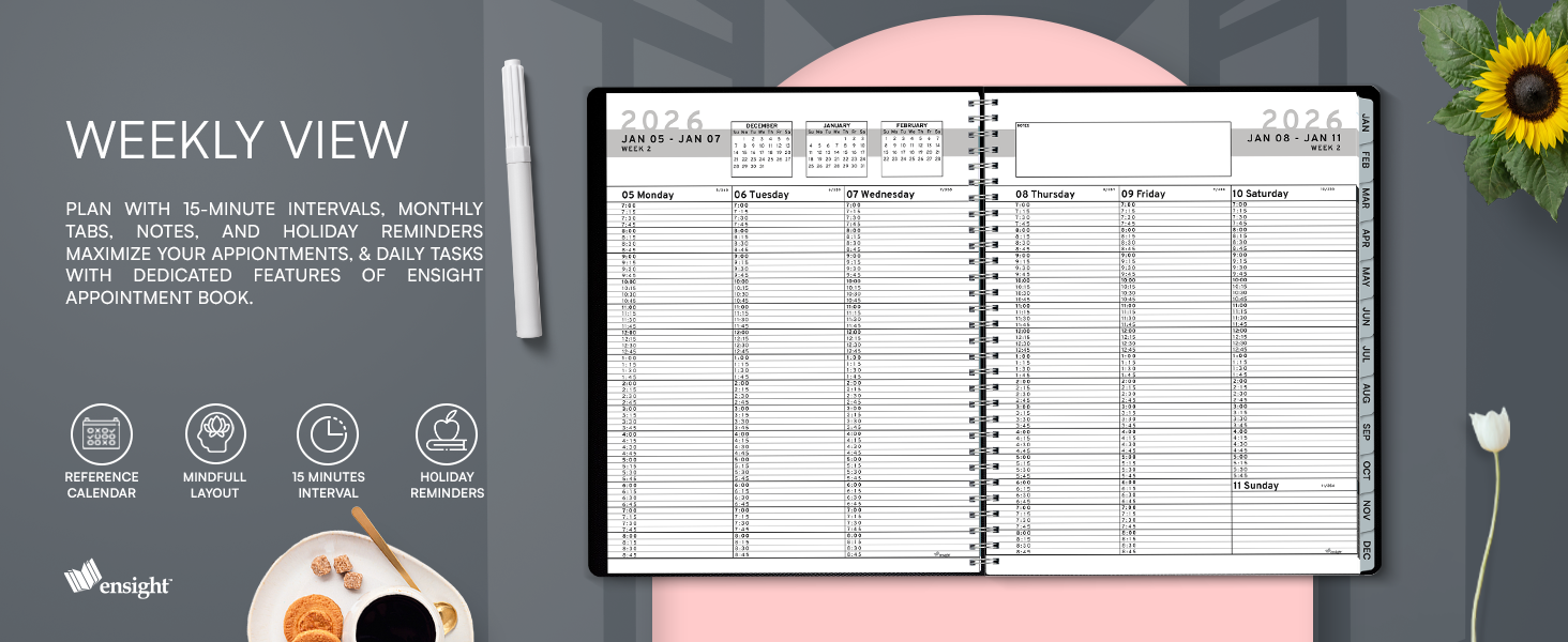 Appointment Book and Planner 2026 - 2026 Business and Personal