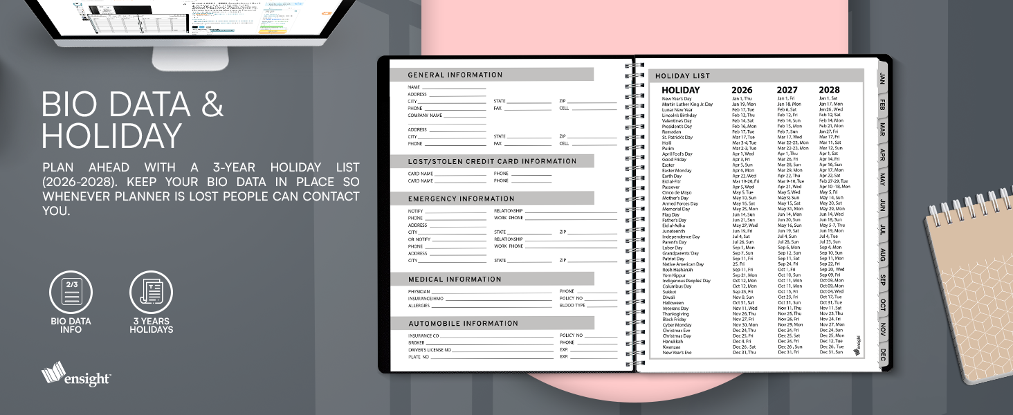 Appointment Book and Planner 2026 - 2026 Business and Personal