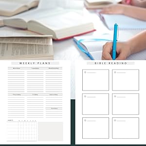 teen planner & bible study