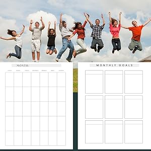 monthly planner for teens