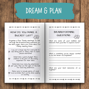 adventure book travel log planner record bucket list