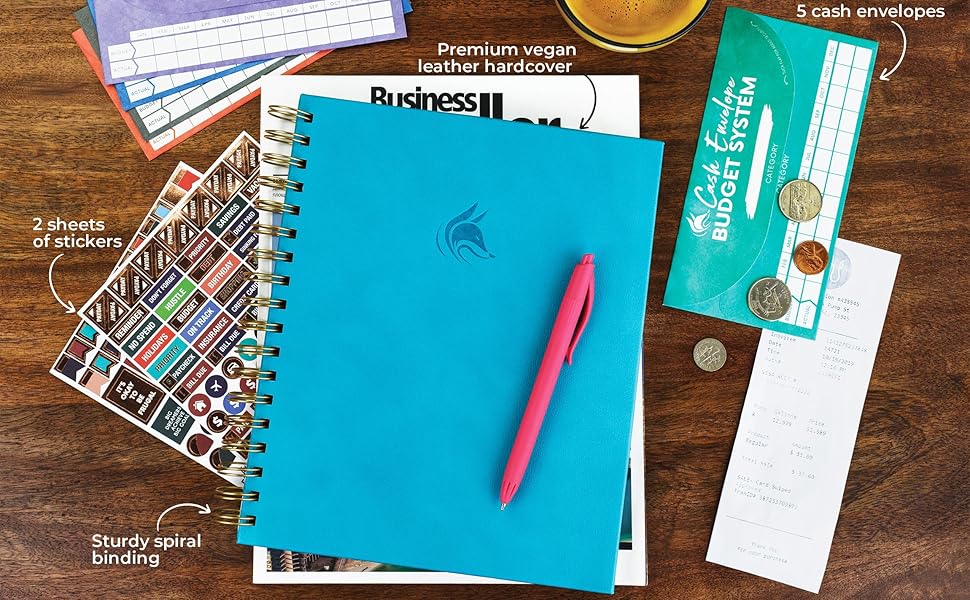 Clever Fox Budget Planner Coiled