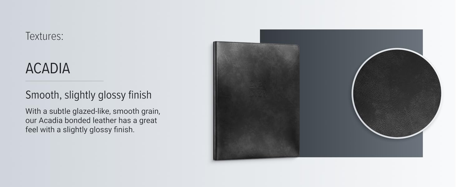 Gallery Leather Academic Planner 2026, Teacher and Student Weekly Monthly Planner