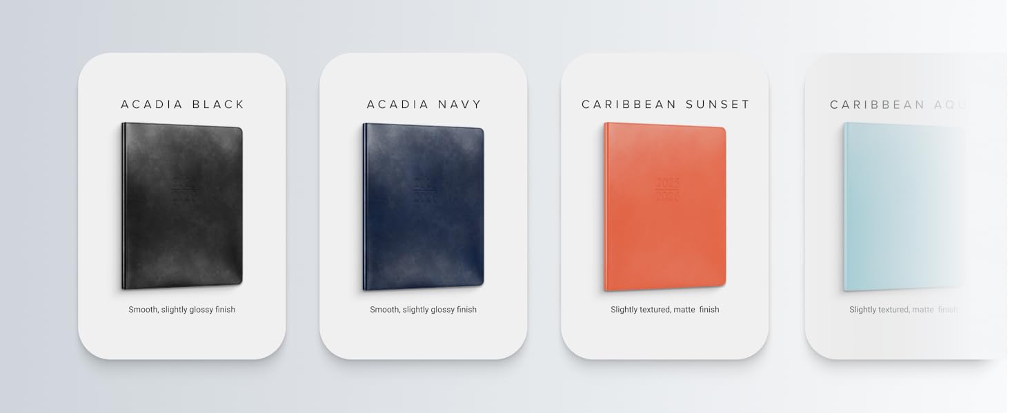 Gallery Leather Academic Planner 2026, Teacher and Student Weekly Monthly Planner