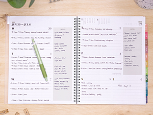 Spiral Bound for Flat 180° Use