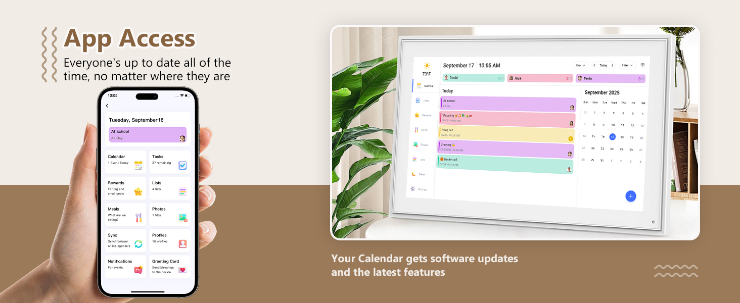 Smart Digital Calendar: