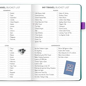 vacation travel journal