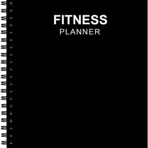 Fitness Planner for Women & Men - A5 Workout Log Book/Exercise Workout Log to Track Weight Loss, GYM, Bodybuilding Progress - Daily Health & Wellness Workout Journals, 5.8X8.25 In Workout Book