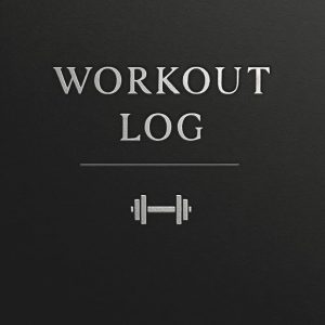 Minimalist Workout Log Book: Simple & Practical for Daily Tracking: Training Journal to Track Weights, Reps & Goals – Clutter-Free Fitness Planner for Men & Women of All Levels