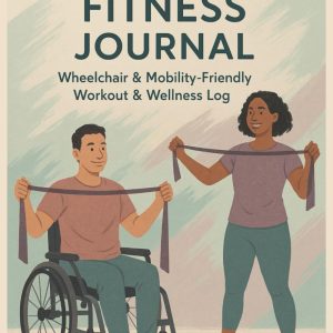 Inclusive Fitness Journal: Wheelchair & Mobility-Friendly Workout & Wellness Log | Adaptive Exercise Planner with 122 Pages for Daily Movement, Pain Tracking, and Physical Therapy Goals