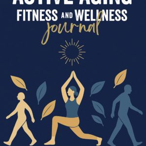 Active Aging: Fitness and Wellness journal: Health & Habit Tracker for Adults and Seniors: A Guided Logbook for Exercise, Mood, Sleep, and Wellness Goals (Active Aging Wellness Series)