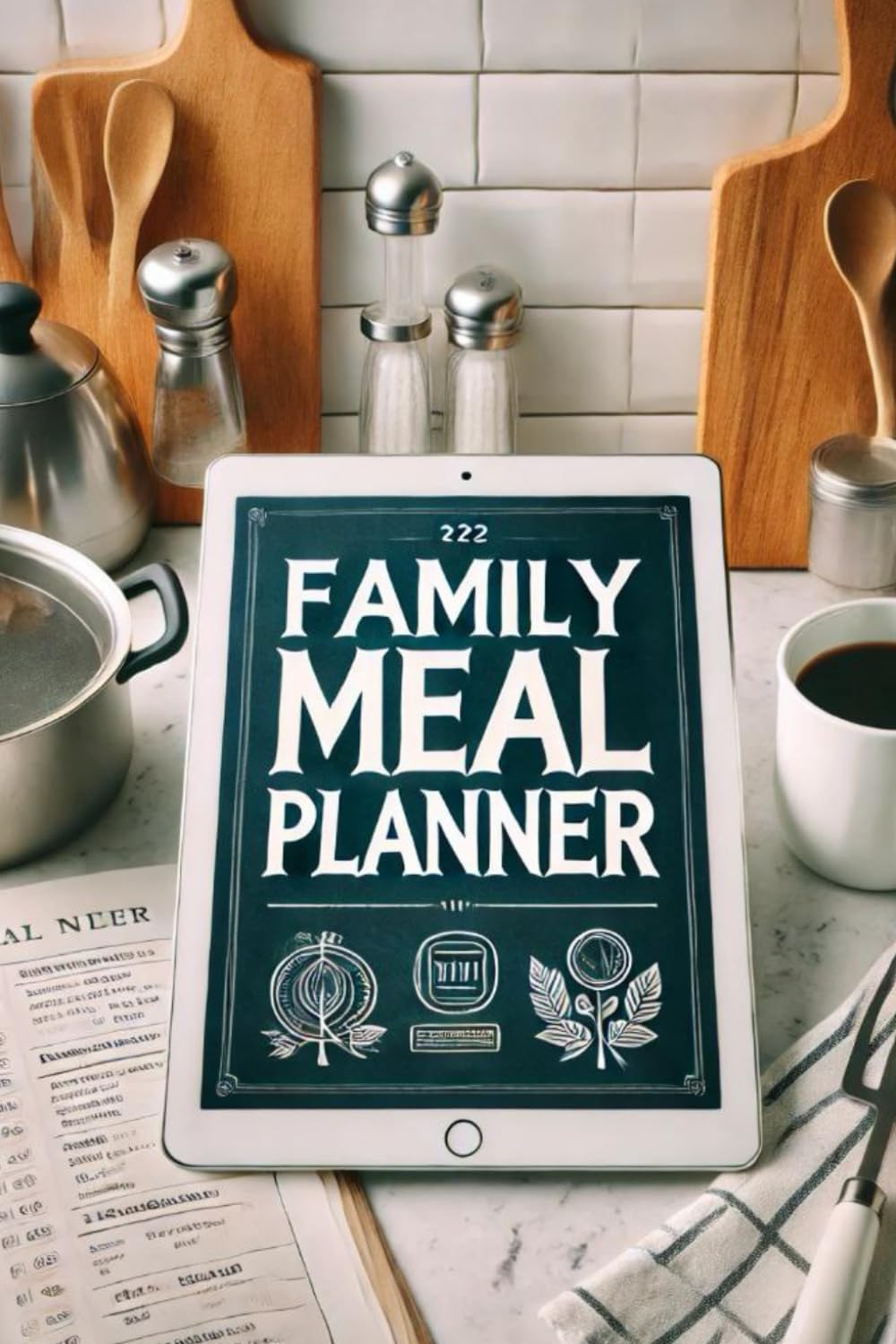 Weekly Menus Made Easy: A Family Meal Planner for Fun and Healthy Eating