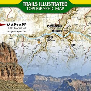 Grand Canyon, North and South Rims [Grand Canyon National Park] (National Geographic Trails Illustrated Map)