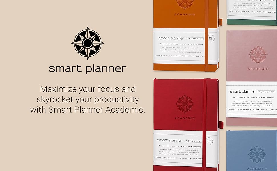 academic planner organizer agenda