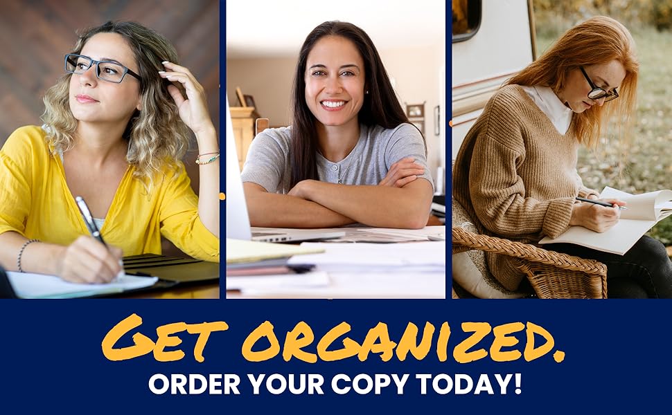Get organized. Order your copy today!