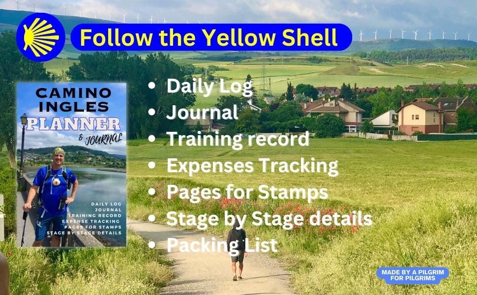 Camino Ingles Planner &amp; Journal