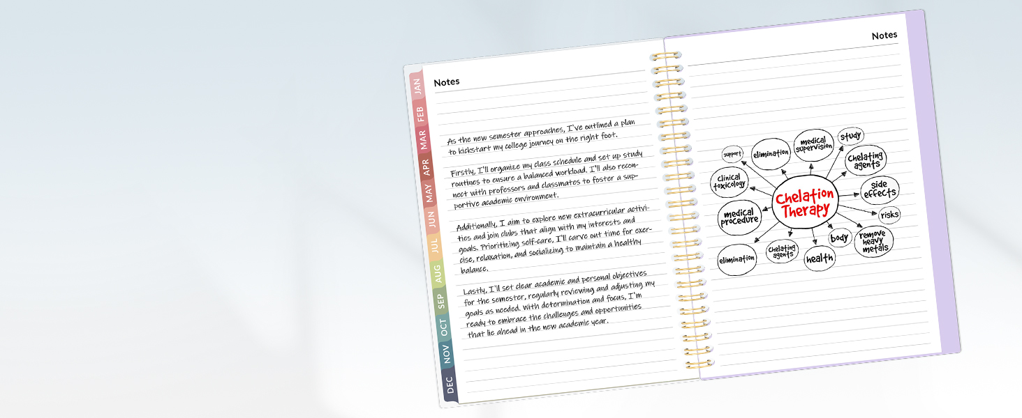 Lined Notes Pages Enjoy extra notes pages for jotting down your thoughts, ideas and inspirations.