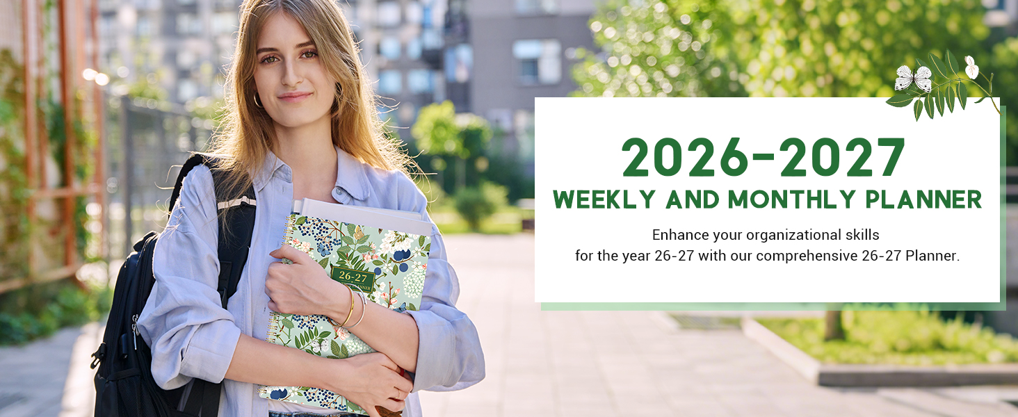 planner 2026-2027 monthly planner 2026-2027 planner 2026-2027 academic planner 2026-2027 calendar