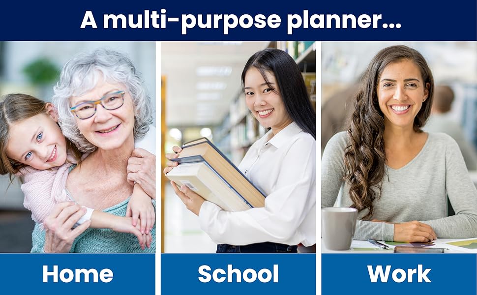 A multi-purpose planner for home, work and school