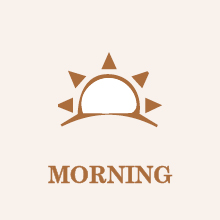 Illustration of rising sun, Morning