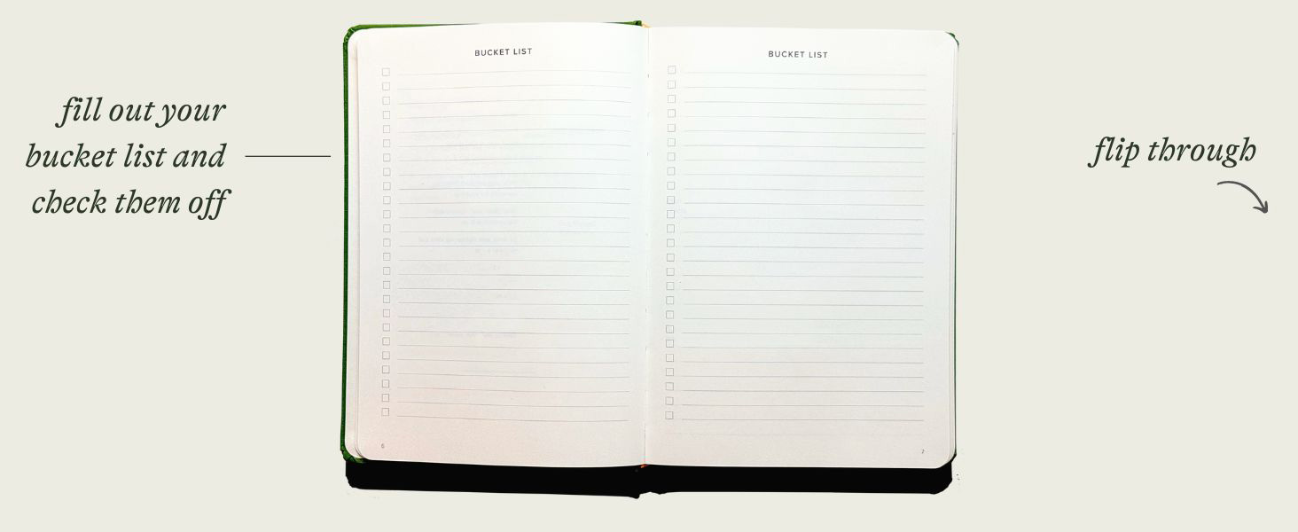 The perfect travel journal for men and women