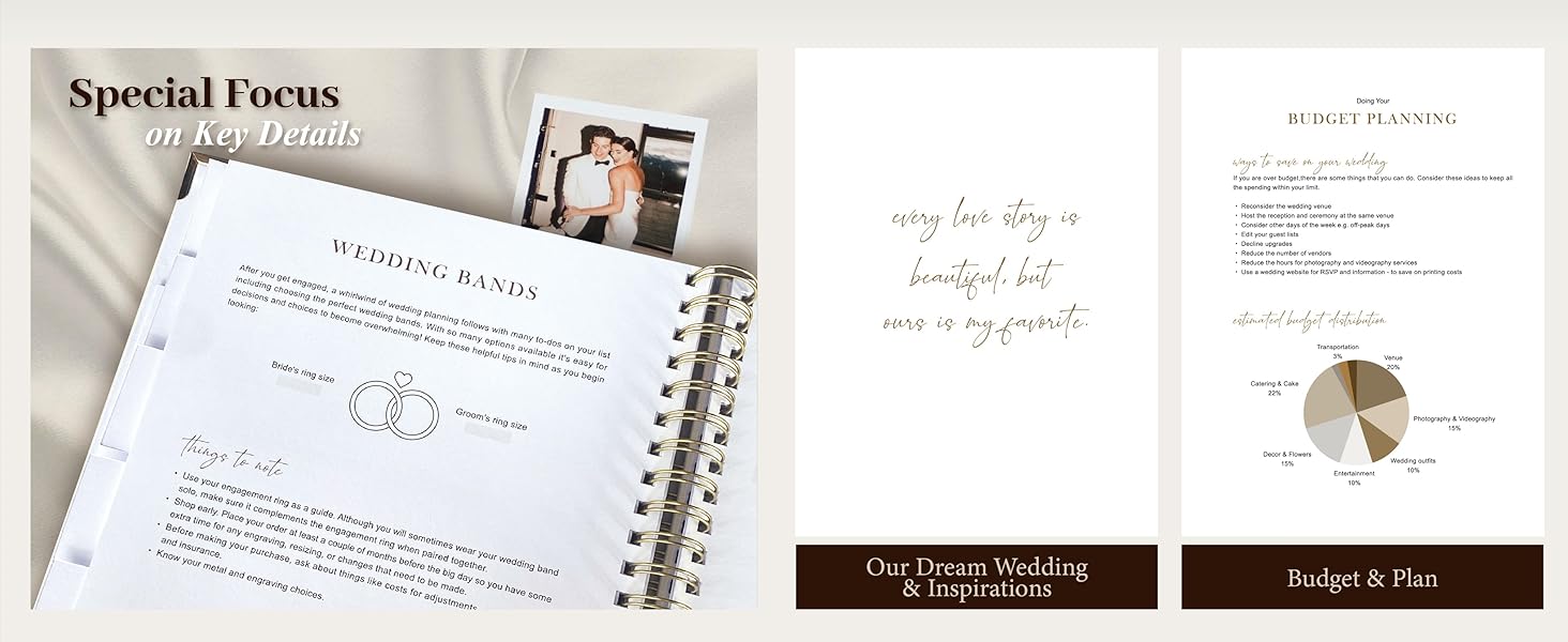 Wedding Planning Book and Organizer