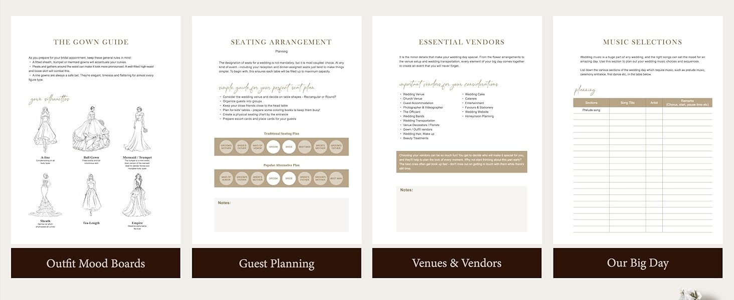 Wedding Planning Book and Organizer