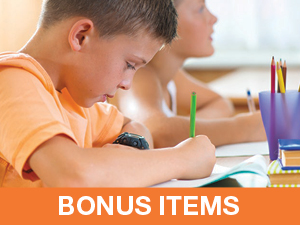 Global Datebooks Student Planners Bonus Items
