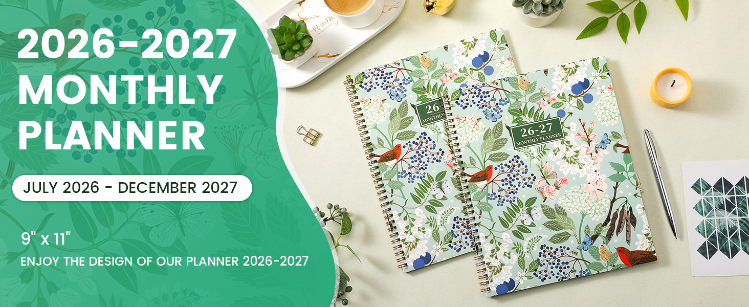 planner 2026-2027 monthly planner 2026-2027 planner 2026-2027 academic planner 2026-2027 calendar
