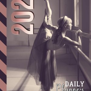 2026 Daily Planner: Hardcover / One Page Per Day / 6x9 Dated Organizer With Hourly Diary - 1 Hour Time Slots / To Do List / Notes Section / Scheduling Gift / Vintage Ballerina Ballet Dancer Theme Cover