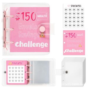 Saving Challenge Binder,Envelopes Money Saving Challenge,Budget Binder