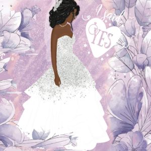 I Said Yes: Wedding Planner and Complete Budget Checklist - Includes Seating Plan, Guest List, Rehearsal Dinner - African American Bride Engagement Gifts For Couples and Mother of the Bride