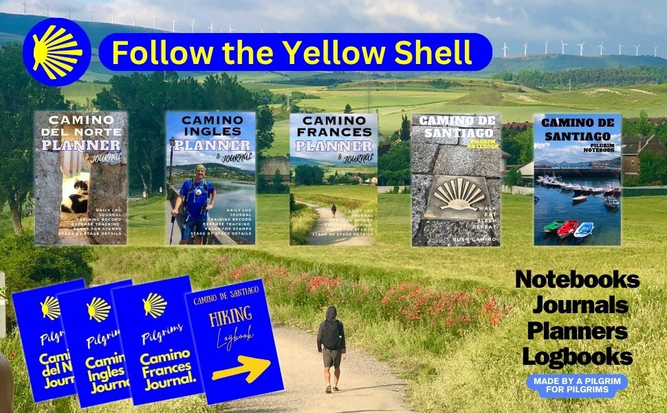 Camino De Santiago Notebooks, Journals, Planners and logbooks
