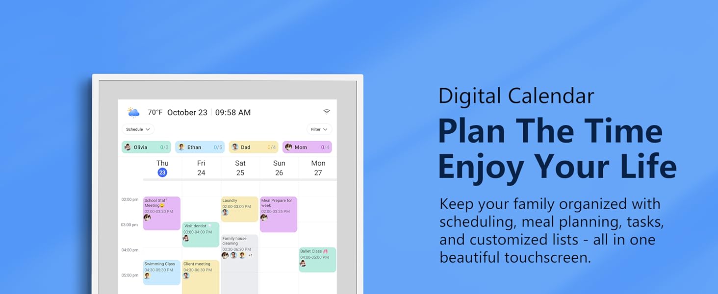 digital calendar