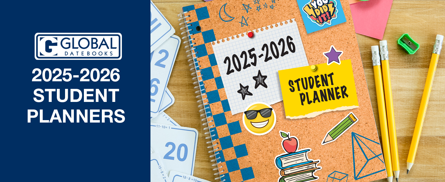 Global Datebooks Student Planners 2025-2026