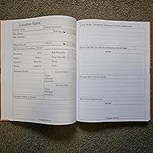 double page showing location details page 1 and page 2