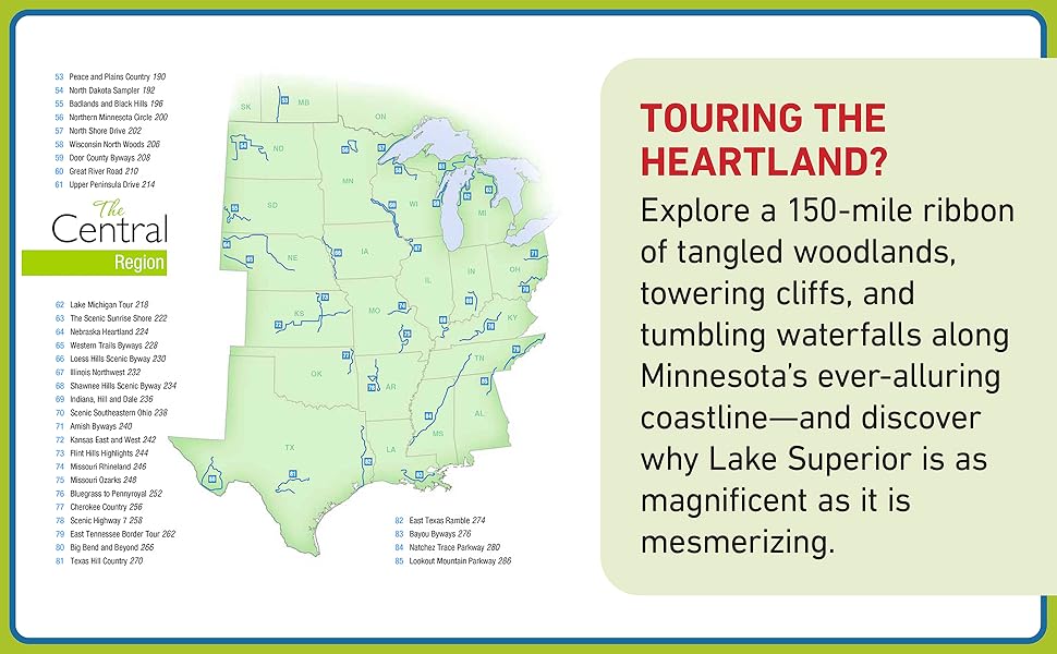 Touring the heartland? Explore a 150-mile ribbon of tangled woodlands, towering cliffs, and ...