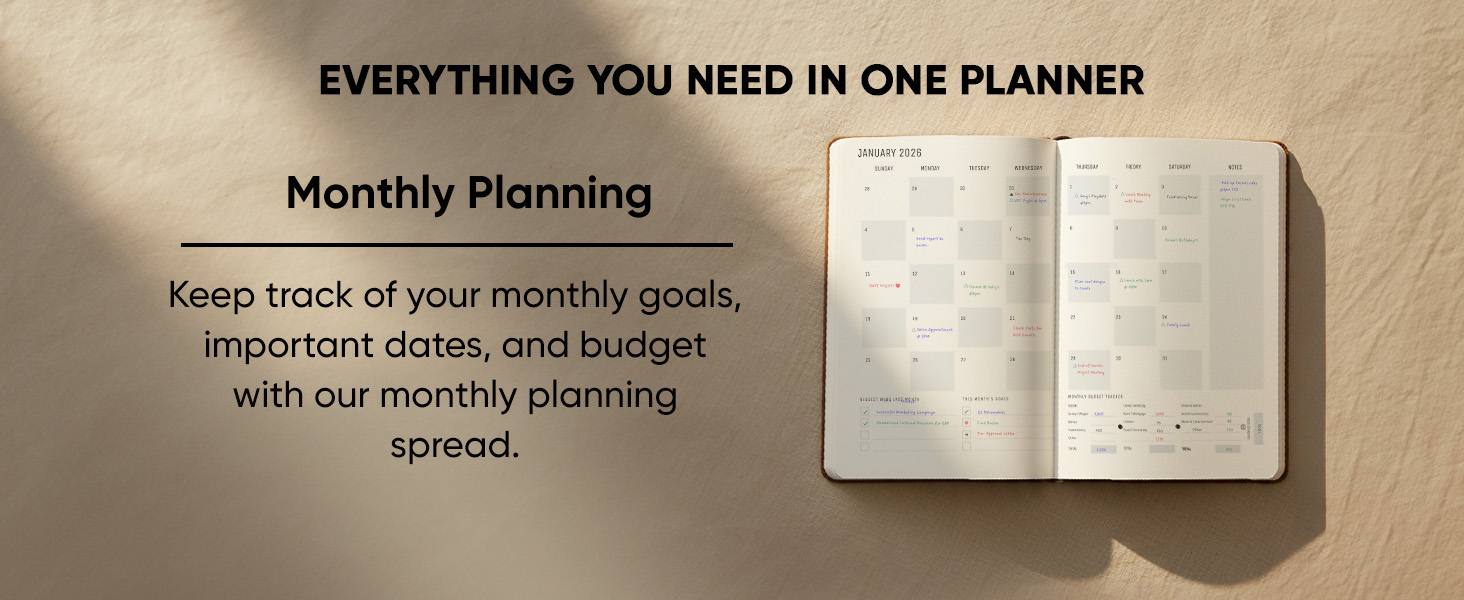 2026 Planner Pro Max