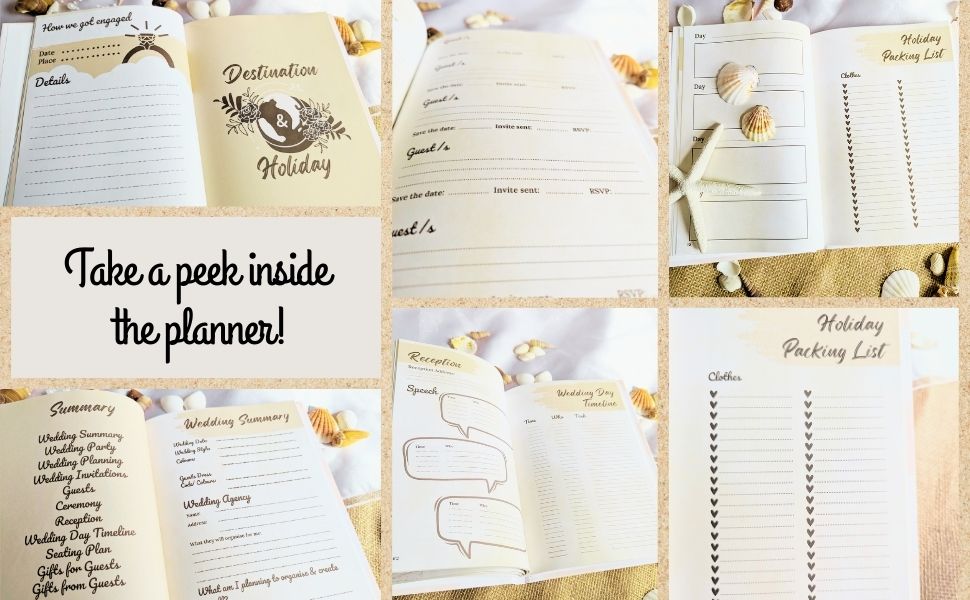 Take a peek inside the planner