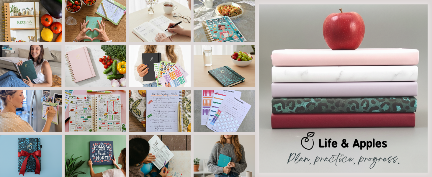 Life and Apples planners and journals