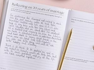 anniversary journal wedding