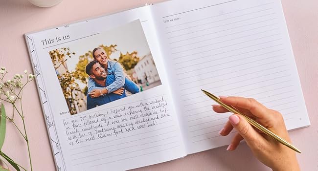anniversary photo book