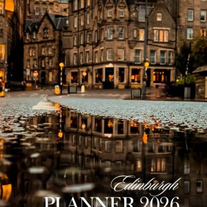Planner 2026: Monthly and Week to View Sunday Start Edinburgh Waverley Bridge