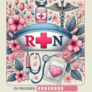 Registered Nurse In progress Monthly Planner 2026-2030: 4 Year Academic Organizer from August to July and started school Gift Idea For medical students with semester Tracker Yearly Goal and more