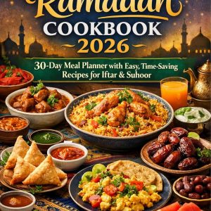 Ramadan Cookbook 2026: 30-Day Meal Planner with Easy, Time-Saving Recipes for Iftar & Suhoor
